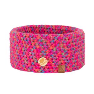 ciepły komin zimowy handmade