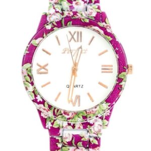 zegarek damski perfect a675 - flowers 2 (zp769c)