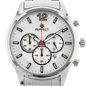 zegarek męski perfect ch01m - chronograf (zp355a) + box