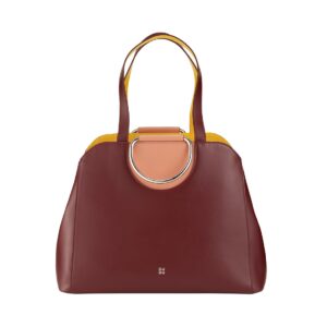 dudu women large tote handbag italian leather made in italy, coloured shopper shoulder bag, z podwójnymi uchwytami
