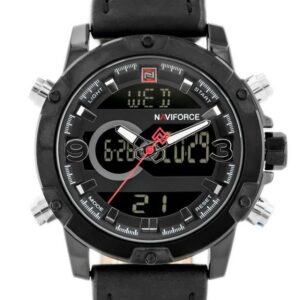 zegarek męski naviforce - nf9097 (zn043c) - black + box