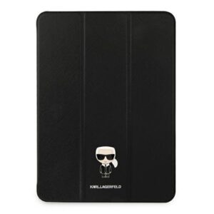 karl lagerfeld klfc11okmk ipad 11" pro 2021 book cover czarny/black saffiano karl iconic