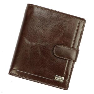skórzany męski portfel rovicky pc-102l-bar rfid