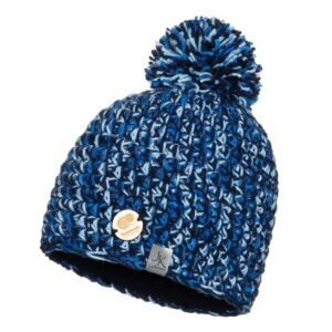 naturalna czapka zimowa handmade