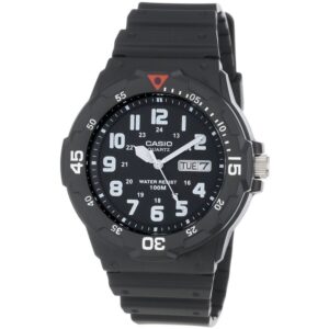męski zegarek casio model mrw-200h-1b (43mm)
