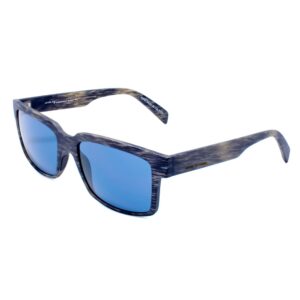 męskie okulary przeciwsłoneczne italia independent model 0910-bhs-022 (szkło/zausznik/mostek) 55/17/140 mm)