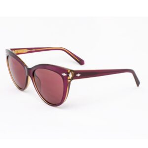 damskie okulary przeciwsłoneczne swarovski model sk-0176-83s (szkło/zausznik/mostek) 55/16/140 mm)