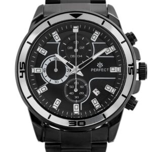 zegarek męski perfect ch02m - chronograf (zp356e) + box