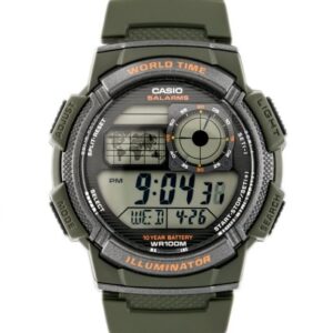 zegarek męski casio ae-1000w 3av (zd073b) - world time
