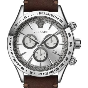 zegarek marki versace model vev700119 kolor brązowy. akcesoria męskie. sezon: cały rok