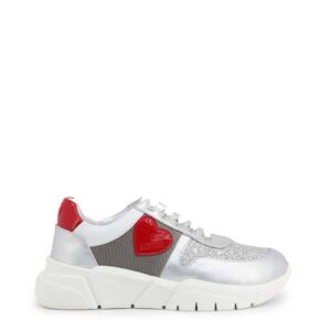 sneakersy marki love moschino model ja15453g1aiq kolor szary. obuwie damskie. sezon: wiosna/lato