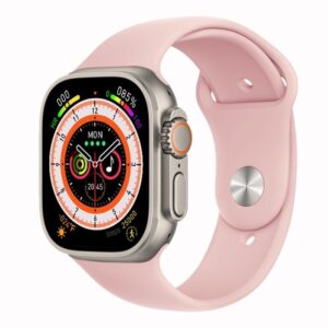 uniwersalny zegarek smartzegarekes model f8-pink (44x46mm)