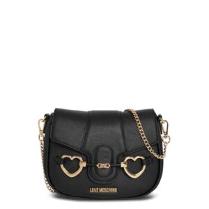kopertówki marki love moschino model jc4133pp1gli1 kolor czarny. torby damskie. sezon: wiosna/lato