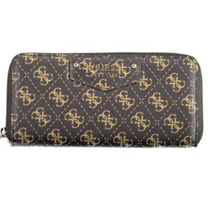 portfel damski guess jeans brązowy