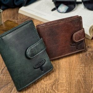 niewielki portfel męski buffalo wild rfid zatrzask poziomy