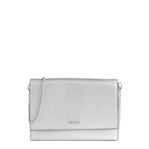 kopertówki marki liu jo model aa3271-e0087 kolor szary. torby damskie. sezon: wiosna/lato