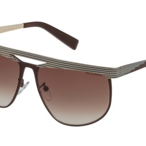 damskie okulary przeciwsłoneczne trussardi model str1785908fk (szkło/zausznik/mostek) 59/15/135 mm)
