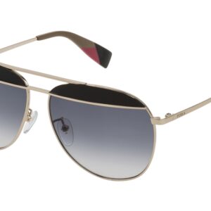 damskie okulary przeciwsłoneczne furla model sfu236-590492 (szkło/zausznik/mostek) 59/13/135 mm)