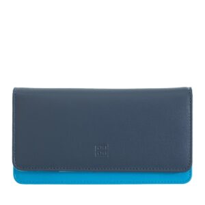dudu wielokolorowy rfid damski miękki skórzany portfel torebka