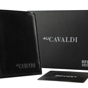 skórzany męski portfel cavaldi 0800-bs rfid