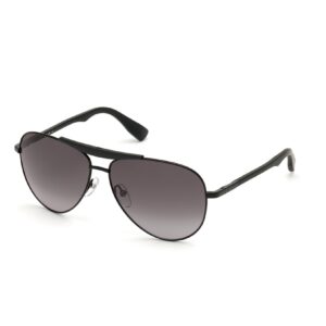 męskie okulary przeciwsłoneczne web eyewear model we0281-6001b (szkło/zausznik/mostek) 60/13/135 mm)