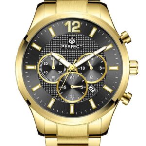 zegarek męski perfect ch01m - chronograf (zp355g) + box
