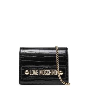 kopertówki marki love moschino model jc4427pp0fks0 kolor czarny. torby damskie. sezon: jesień/zima