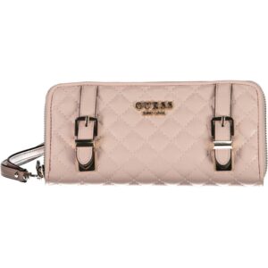 portfel damski guess jeans różowy