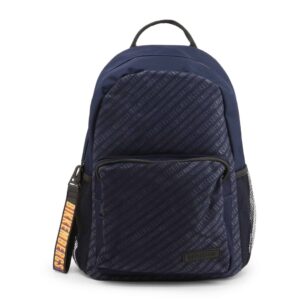 plecaki marki bikkembergs model e2cpme2v0035 kolor niebieski. torby męskie. sezon: wiosna/lato