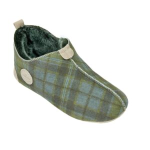 kapcie damskie oxford tartan