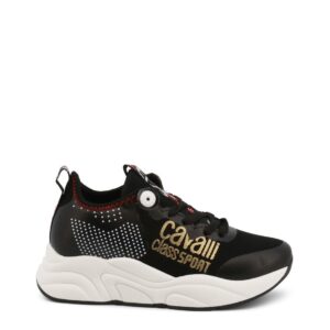 sneakersy marki cavalli class model cm8635 kolor czarny. obuwie męskie. sezon: wiosna/lato