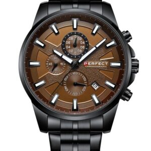 zegarek męski perfect m503ch - chronograf (zp370c) + box