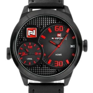 zegarek męski naviforce hank - dual time (zn022b) - hit