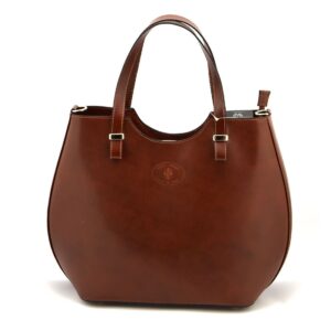 elegancka duża skórzana shopperka vp391l