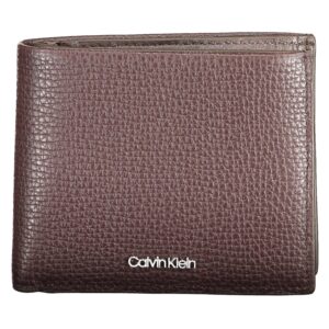 portfel męski calvin klein brązowy