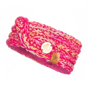 pleciona opaska na głowę handmade