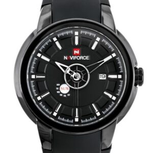zegarek męski naviforce - nf9107 (zn080a) - black/white + box