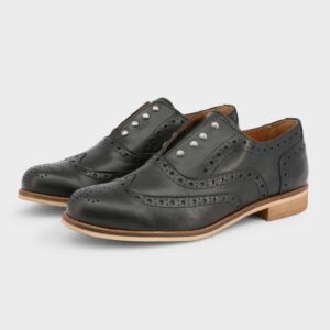 płaskie buty marki made in italia model teorema kolor czarny. obuwie damskie. sezon: cały rok