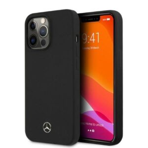 mercedes mehmp13lsilbk iphone 13 pro / 13 6,1" czarny/black hardcase silicone magsafe