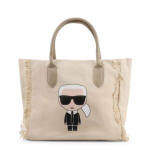 torba na zakupy marki karl lagerfeld model 221w3011 kolor brązowy. torby damskie. sezon: wiosna/lato