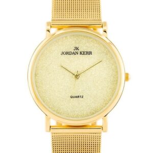 zegarek damski jordan kerr - c3129 (zj928b) gold