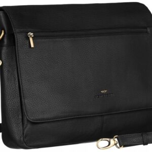 pojemna, skórzana torba na laptopa 15″ — peterson