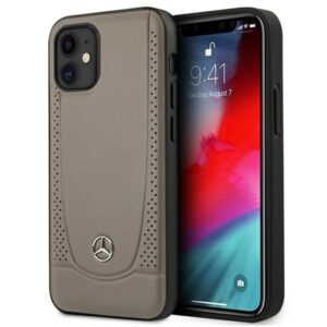 mercedes mehcp12sarmbr iphone 12 mini 5,4" brązowy/brown hardcase urban line