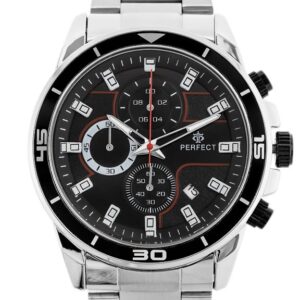 zegarek męski perfect ch02m - chronograf (zp356c) + box