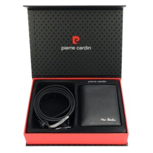 meski zestaw prezentowy skóra naturalna pierre cardin zg-105