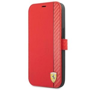 ferrari fesaxflbkp13mre iphone 13 6,1" czerwony/red book on track carbon stripe
