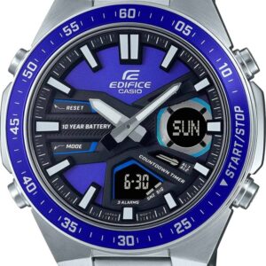 zegarek marki casio model efv-c_m kolor szary. akcesoria męskie. sezon: cały rok