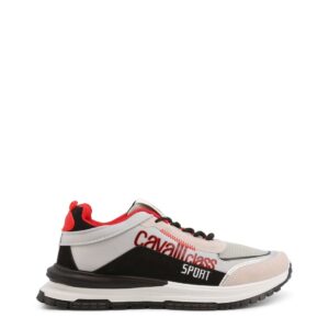 sneakersy marki cavalli class model cm8637 kolor szary. obuwie męskie. sezon: wiosna/lato