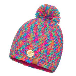 naturalna czapka zimowa handmade