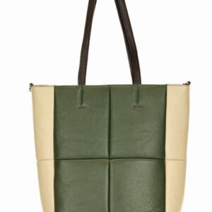 marco mazzini oryginalna torba skórzana shopper bag xl slow fashion zielony